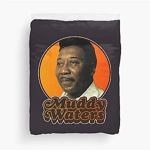 Retro Muddy Waters Tribute  Duvet Cover