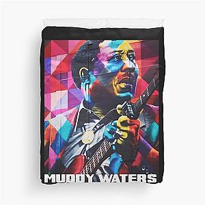 Muddy Waters , Blues Muddy Soul Waters Duvet Cover