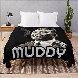 Muddy Waters  Throw Blanket