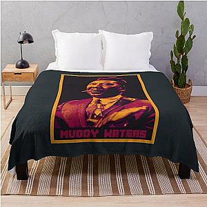 Muddy Waters  Throw Blanket