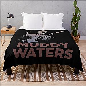 Retro Muddy Waters You're Gonna Miss Me Throw Blanket