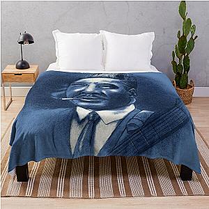 Blues Legends - Muddy Waters Throw Blanket