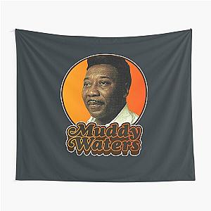 Retro Muddy Waters Tribute  Tapestry