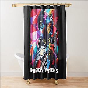 Muddy Waters , Blues Muddy Soul Waters Shower Curtain