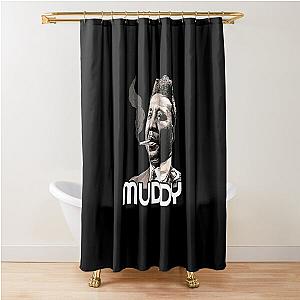 Muddy Waters Essential T-Shirt Shower Curtain