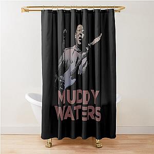 Retro Muddy Waters You're Gonna Miss Me Shower Curtain