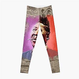 Muddy Waters - COOL MUSICIAN PORTRAITS Leggings