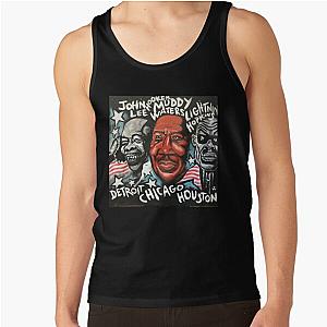 Muddy Waters John Lee Hooker Lightnin Hopkins  Tank Top