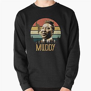 Vintage Muddy Waters Blues Icon Tribute Pullover Sweatshirt