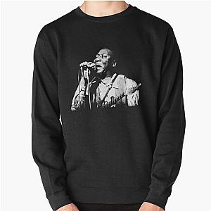 Vintage Muddy Waters Halftone Style Fan Art Design Pullover Sweatshirt