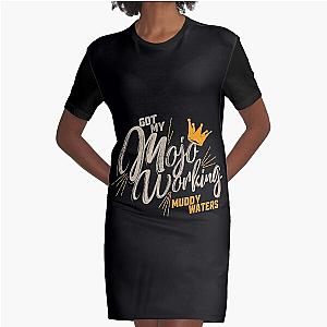 Muddy Waters Mojo Working Graphic T-Shirt Dress