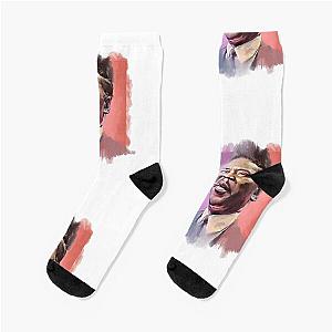 Muddy Waters - Famous Musician Portraits shirts Socks