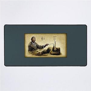 Muddy Waters Invents Electricity Desk Mat