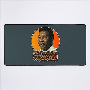 Retro Muddy Waters Tribute  Desk Mat