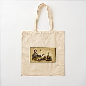 Muddy Waters Invents Electricity Cotton Tote Bag