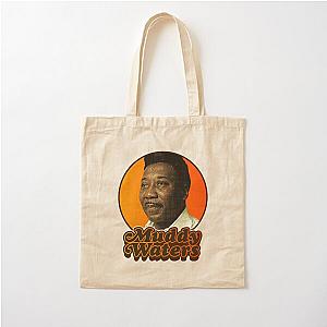 Retro Muddy Waters Tribute  Cotton Tote Bag