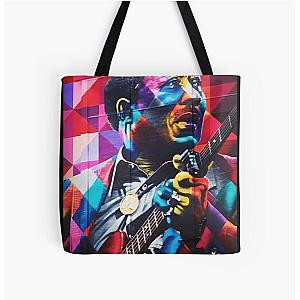 Muddy Waters , Blues Muddy Soul Waters All Over Print Tote Bag