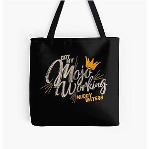 Muddy Waters Mojo Working All Over Print Tote Bag