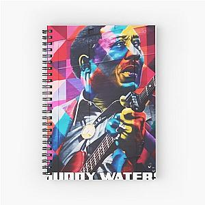 Muddy Waters , Blues Muddy Soul Waters Spiral Notebook