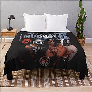 Mudvayne Band Heavy Metal Mudvayne Throw Blanket