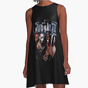 mudvayne band heavy metal mudvayne  A-Line Dress