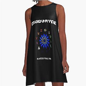 Beautiful Model The Real Group Music Mudvayne Gift Movie Fans A-Line Dress