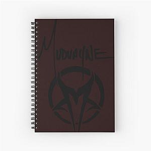 mudvayne merch mudvayne logo  Spiral Notebook