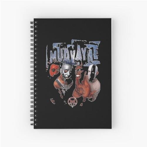 Mudvayne Band Heavy Metal Mudvayne Mudvayne Mudvayne Spiral Notebook