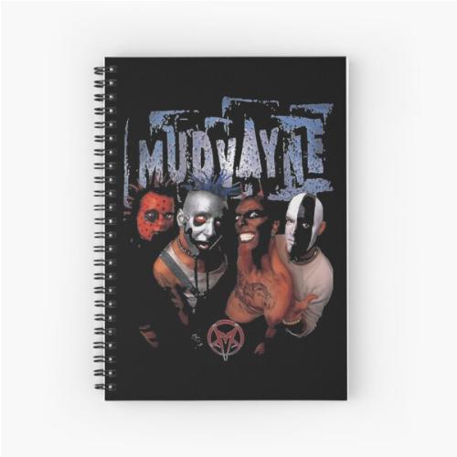 mudvayne band heavy metal mudvayne mudvayne mudvayne  Spiral Notebook