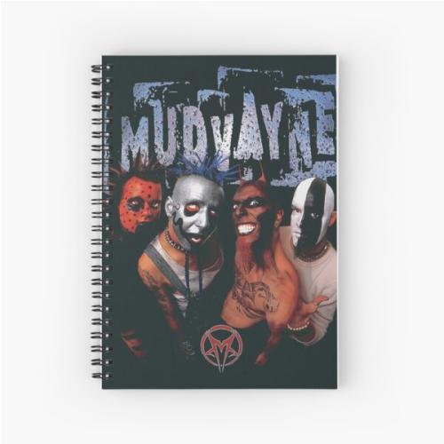 Mudvayne Spiral Notebook