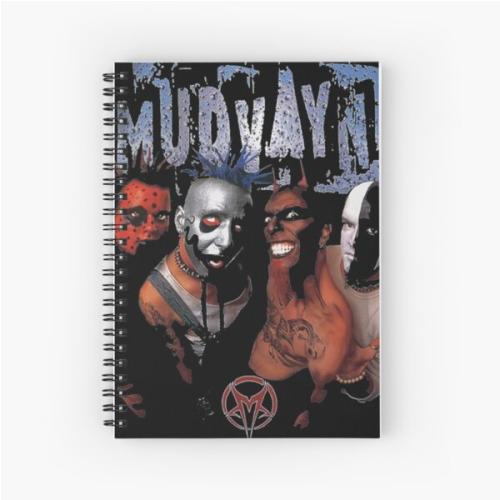 mudvayne band heavy metal mudvayne mudvayne mudvayne Classic Spiral Notebook