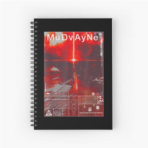 Funny Gift Mudvayne Merch Mutatis Classic Fan Spiral Notebook