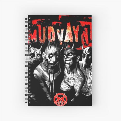 Mudvayne Merch Mutatis Classic Spiral Notebook