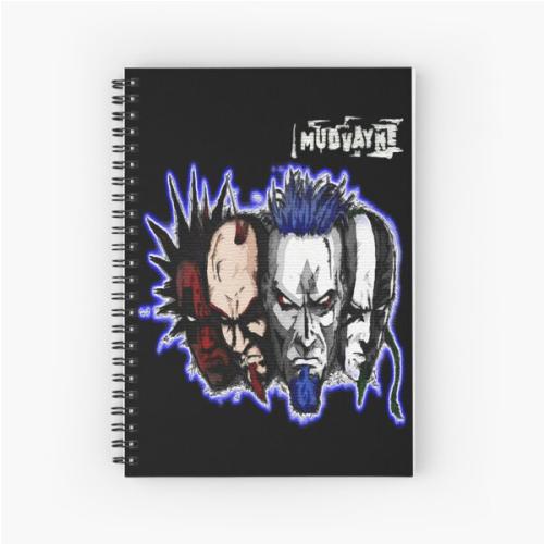 Funniest Mudvayne Best Selling Idol Gifts Fot You Spiral Notebook