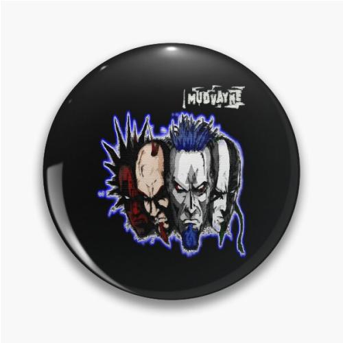 Funniest Mudvayne Best Selling Idol Pin