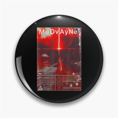 Funny Gift Mudvayne Merch Mutatis Classic Fan Pin