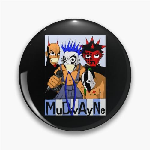 Wonderful Memory Mudvayne Band Rock Cute Gift Pin