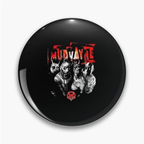 Mudvayne Merch Mutatis Classic Pin