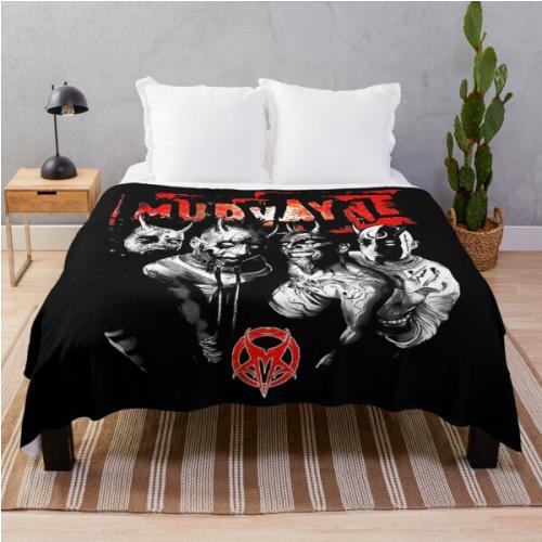 Mudvayne Merch Mutatis Classic Throw Blanket