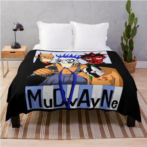 Wonderful Memory Mudvayne Band Rock Cute Gift Throw Blanket