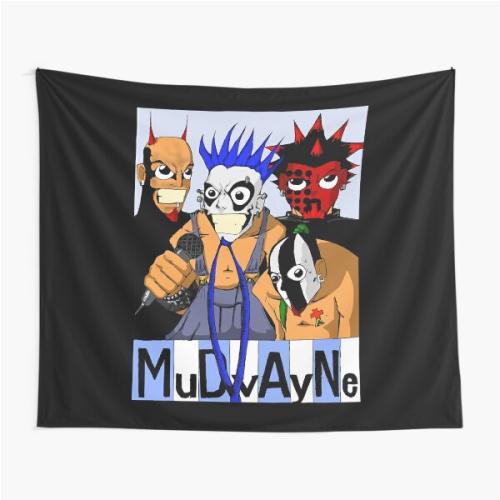 Wonderful Memory Mudvayne Band Rock Cute Gift Tapestry