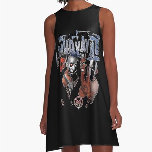 Mudvayne Band Heavy Metal Mudvayne Mudvayne Mudvayne A-Line Dress