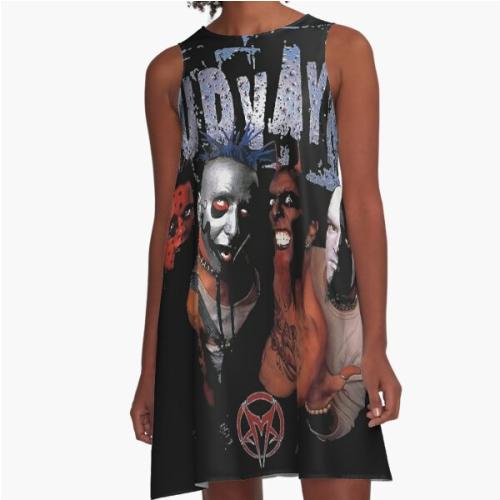 mudvayne band heavy metal mudvayne mudvayne mudvayne  Essential T-Shirt A-Line Dress