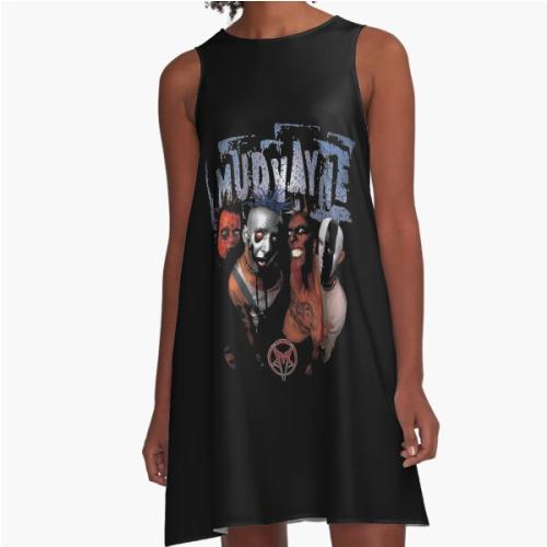 mudvayne band heavy metal mudvayne  A-Line Dress