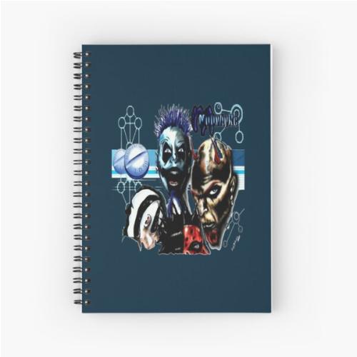 Mudvayne Best Selling Christmas Holiday   Spiral Notebook