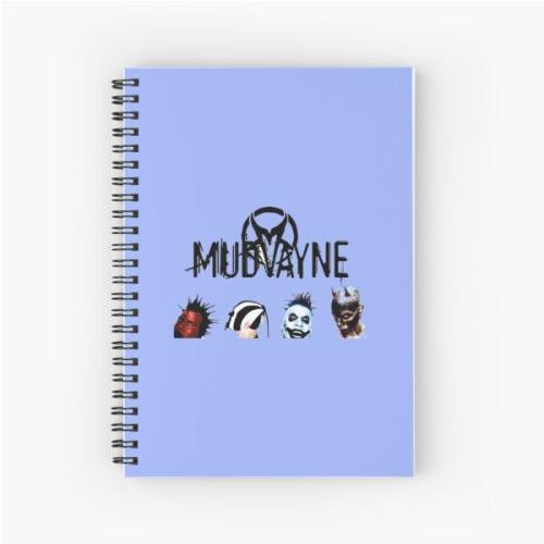 mudvayne stuff Spiral Notebook