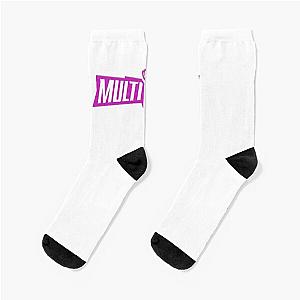 Multiversus pink design Socks
