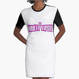 Multiversus pink design Graphic T-Shirt Dress