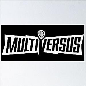 Multiversus Black and White Poster