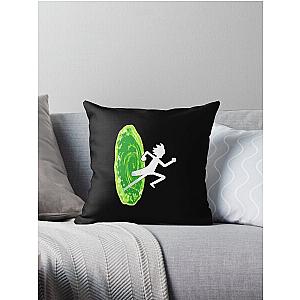 rick multiversus - rick and morty Throw Pillow